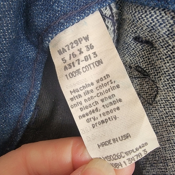 Wrangler Vintage Dark wash High-rise Western Jean - Picture 3 of 6